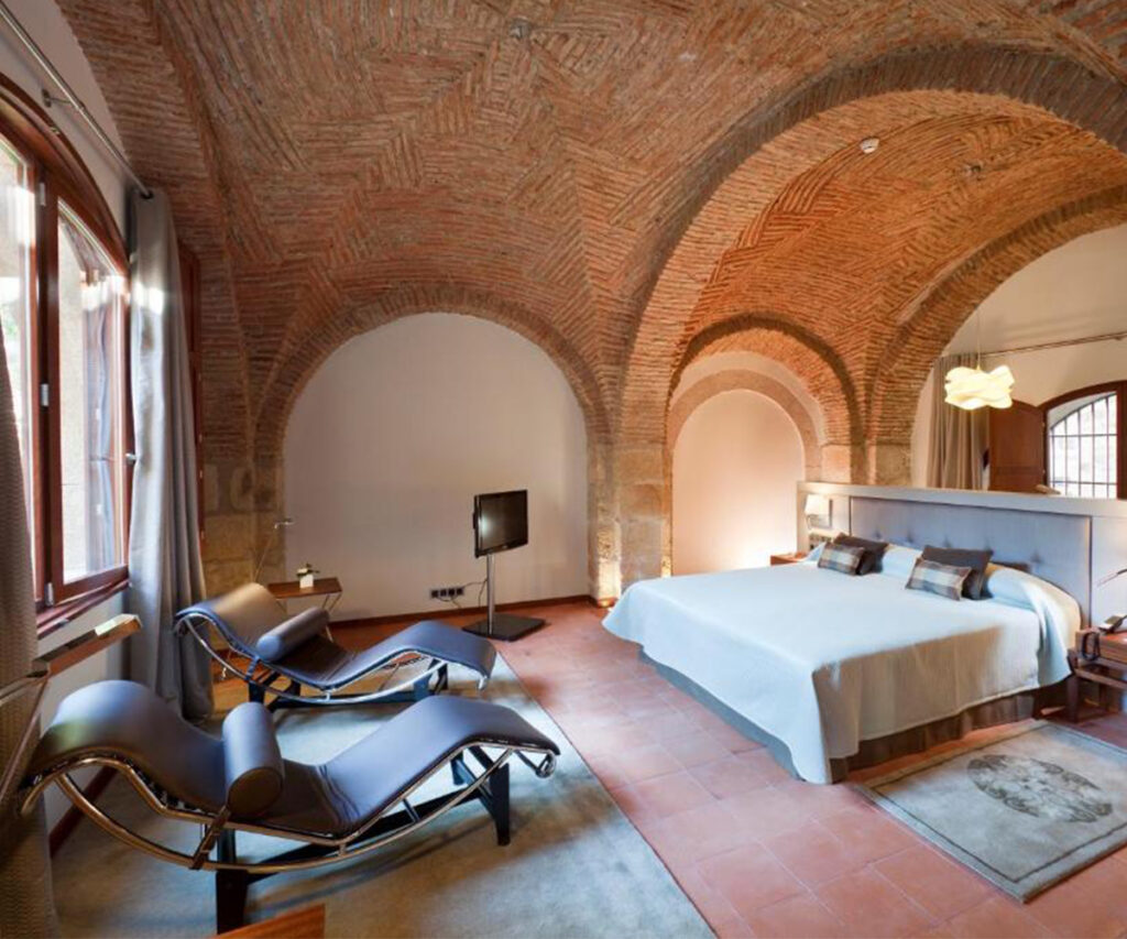 Acomodação do Parador de Cáceres