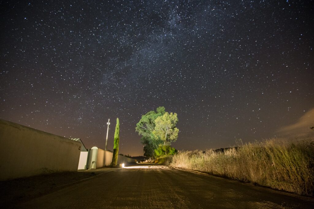 Observação de estrelas no Hotel Torre de Palma em Monforte, pequena cidade de Portugal