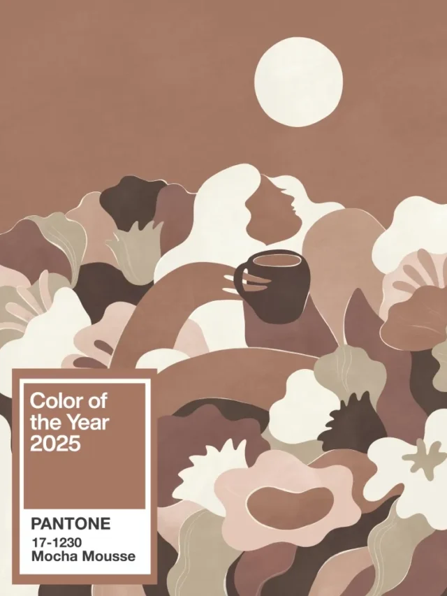 Hotéis Design com Atmosfera Moka — Pantone 2025