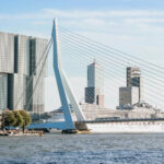 Porto de Rotterdam na Holanda