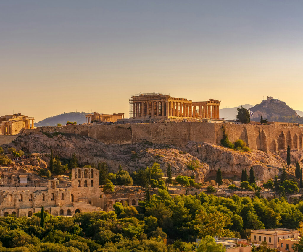 sítio arqueológico de Atneas, uma opção para viagem low cost europa