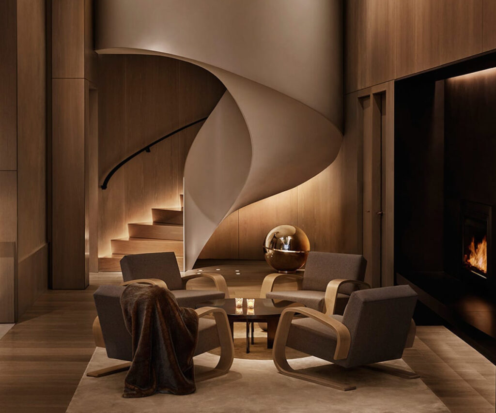 lobby do the new york edition, um dos melhores hotéis de Nova York