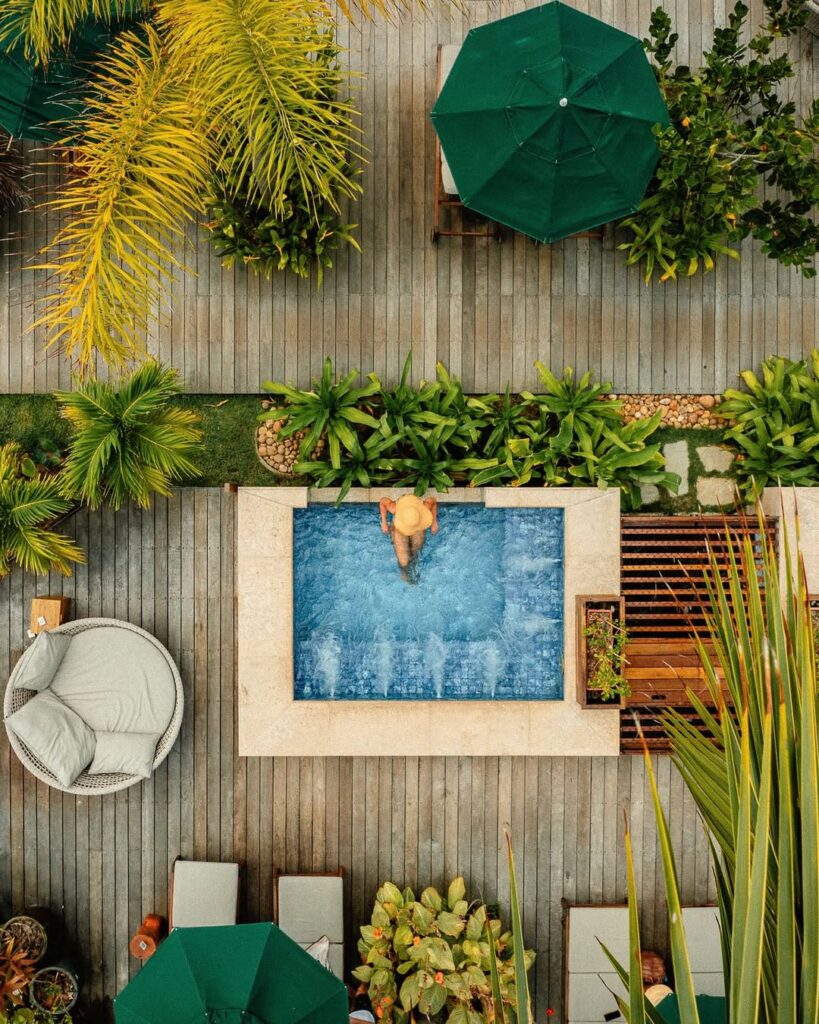 Resort Nannai com piscina privativa e área externa tropical em Muro Alto, Porto de Galinhas