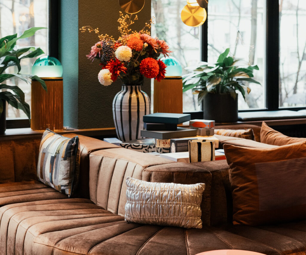 área comuim do the home hotel