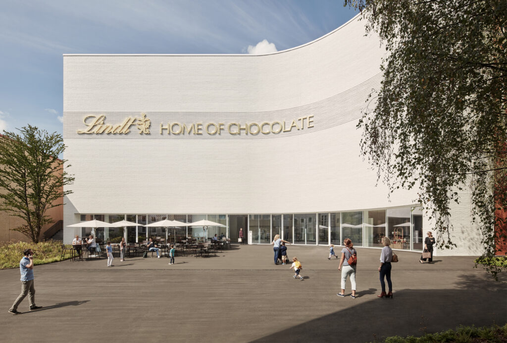 Museus em Zurique: Museu do Chocolate Lindt, Schokoladenplatz 1, Kilchberg.