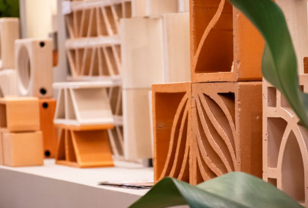 área de exposição da expo revestimentos