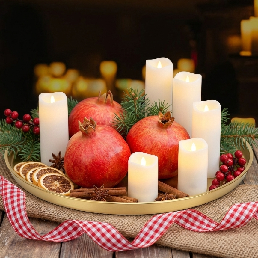 decoração de ano novo