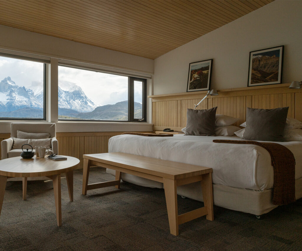 Quarto do Hotel Explora Del Paine