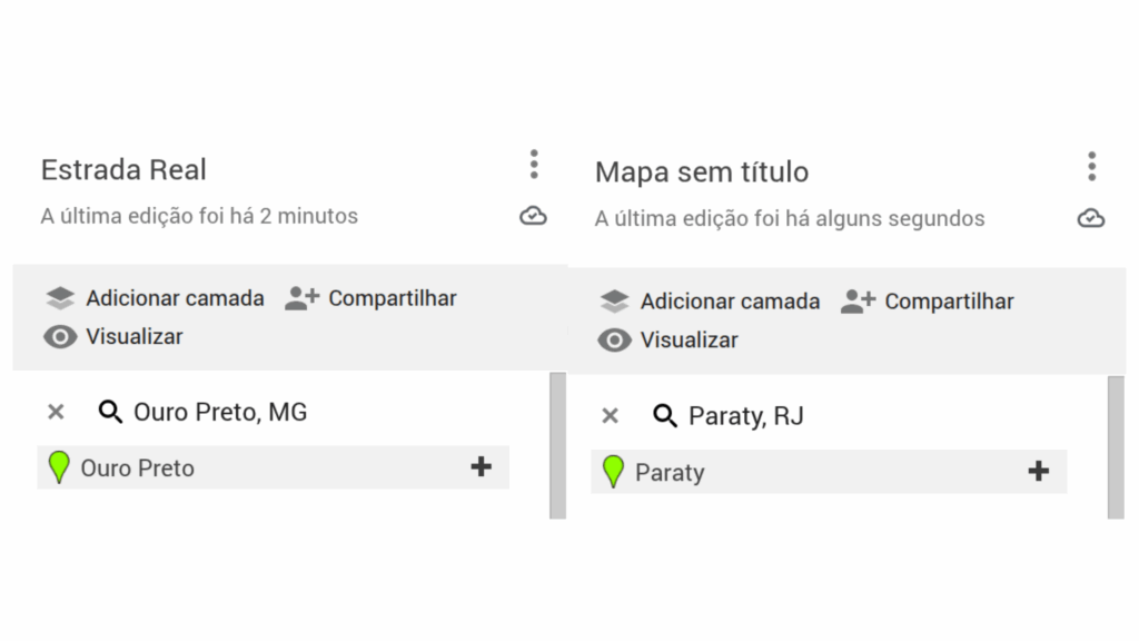 Planejar viagem de carro