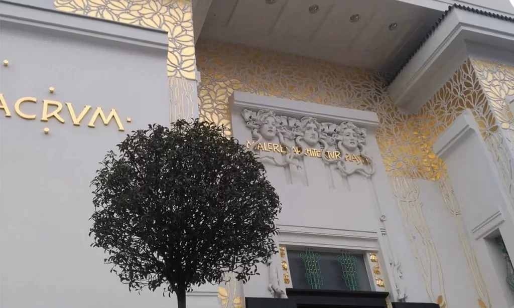 fachada do edifício da secessão