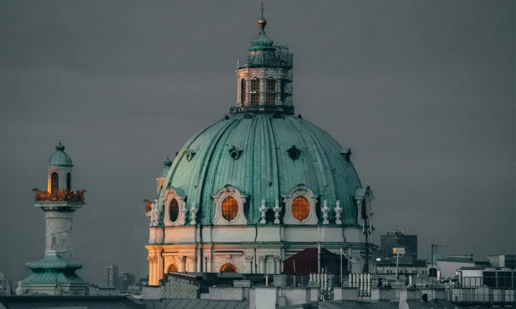 Cúpula da Igreja São Carlos de Borromeo