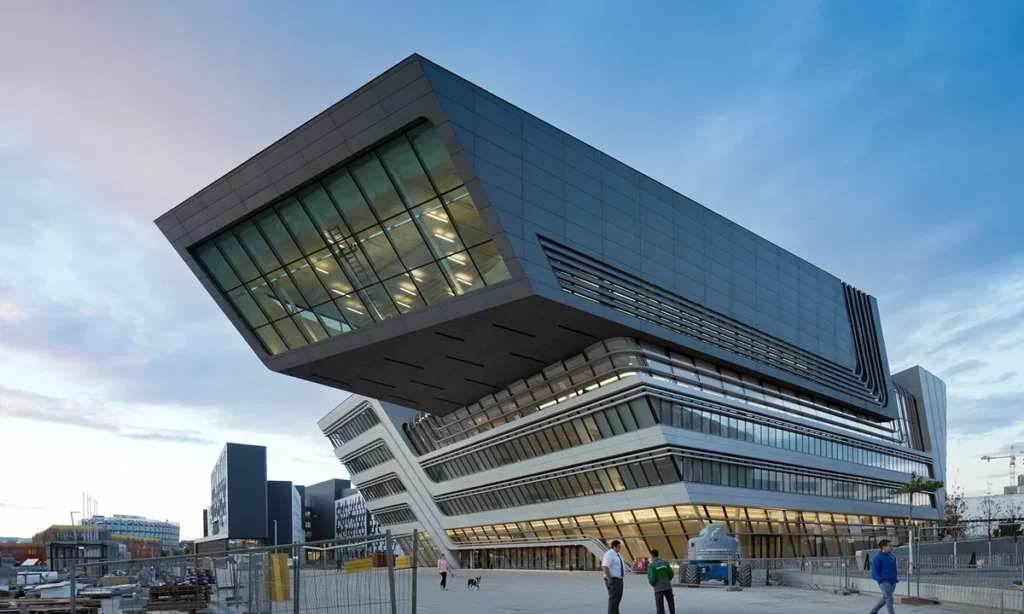 Biblioteca e Centro de Aprendizagem da Uniersidade de Economia e Negócios de Viena