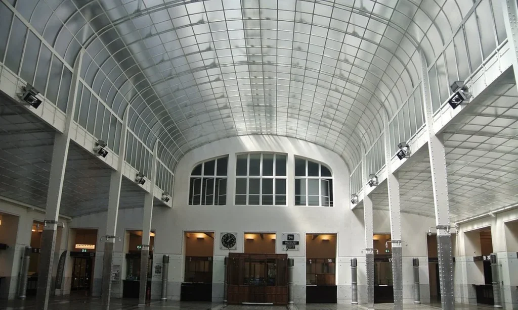 Interior da Postsparkasse