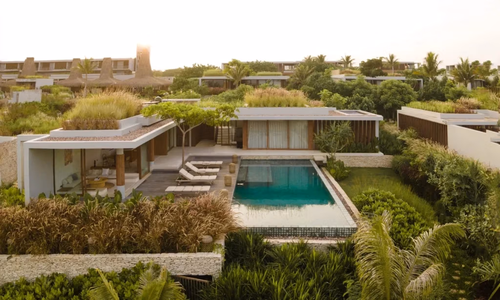 Cap Karoso, hotel design na Indonésia