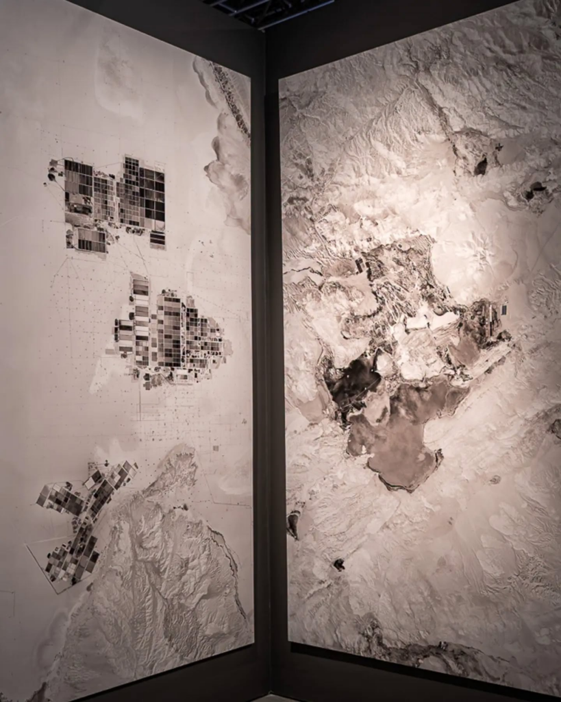 Exposição cartográfica no Sesc 24 de Maio como inspiração arquitetura decoração são paulo.
